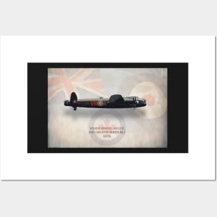 Avro Lancaster Bomber Mk. X KB726 Posters and Art